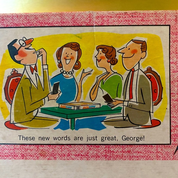 MILTON BRADLEY VINTAGE 1963 PASSWORD VOLUME 3 GAME #4260 FUN COLLECTABLE GAME - Picture 4 of 13